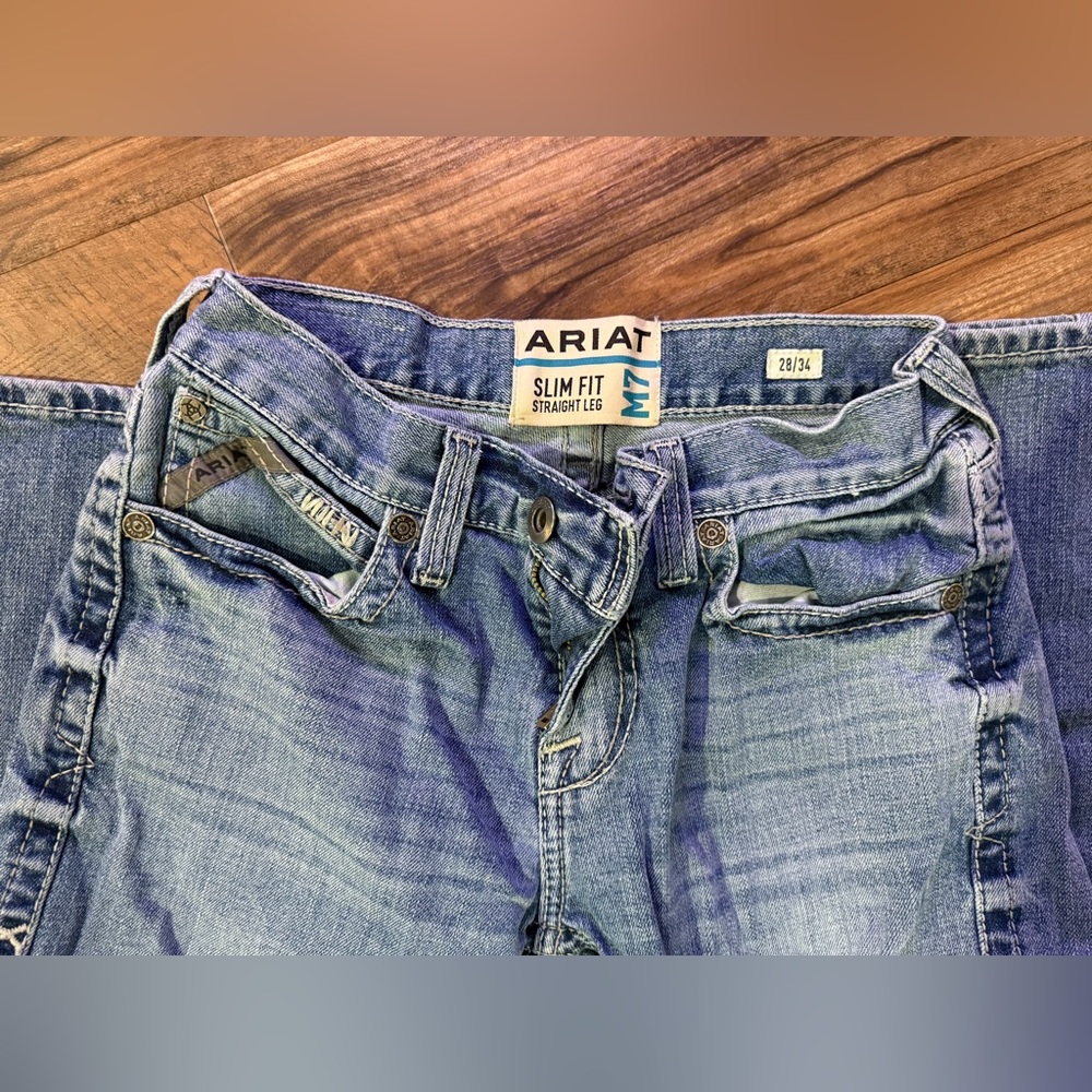 Ariat Blue Slim Fit M7 28/34 Jeans
